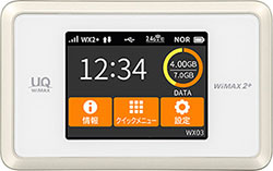 Speed Wi-Fi NEXT WX03