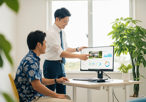 沖縄での安心サポートイメージ